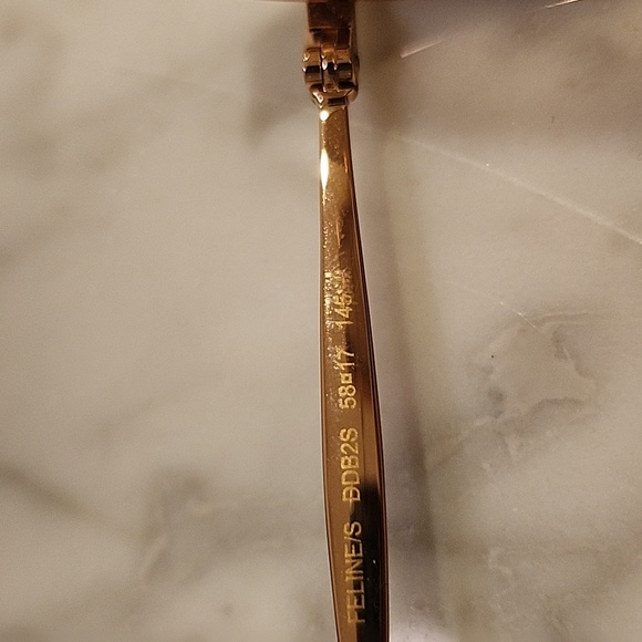 Jimmy Choo Rose Gold Sunglasses - Picture 7 of 8